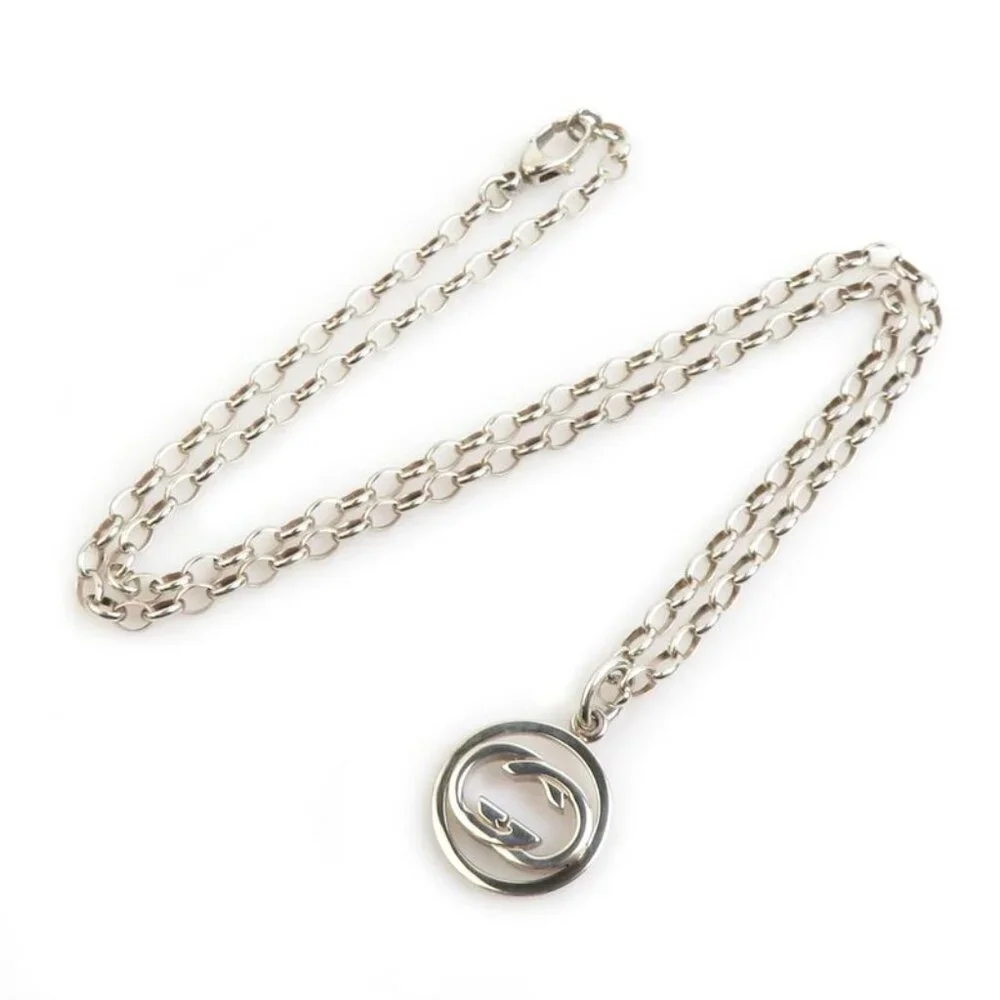 Gucci Interlocking-G Silver-Tone Necklace - Picture 2 of 7